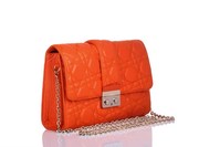 Christian Dior Orange Matt Leather 'Miss Dior' Bag Wholesale