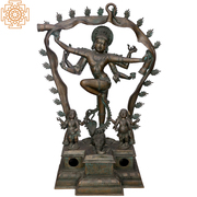 Shiva Gaja Samhara Murthy Madhuchista Vidhana Lost-Wax Bronze
